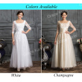 New Arrival 2015 Grace Karin Square Neckline Long Sleeve plus size Evening Dresses for Fat Women CL6051-1